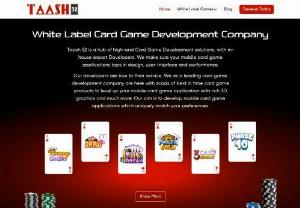Best Card Game Development Company | Taash52 - Taash 52 is a high-end Card Game platform, the hub of expert Developers. We make sure your mobile card game applications tops in design, user-interface and performance.  Our developers are true to their service. We as a leading card game development company are here with scads of best in time card game products to level up your mobile card game application with rich 3D graphics and much more. Our aim is to develop mobile card game applications which uniquely match your preferences.