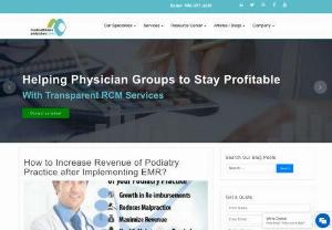 How to Increase Revenue of Podiatry Practice after Implementing EMR? - In this blog, Here our Billing experts shared the reasons why Podiatry Practice Increase Revenue after Implementing EMR with MBC. If you are concerned about How to Increase Revenue with an Outsourced Podiatry Billing Service In more detail fill free to contact us, we are here to help you.