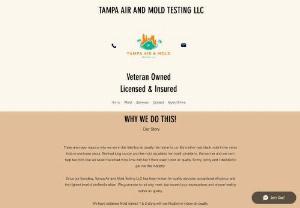 Tampa Air and Mold Testing LLC - Inspecting & testing homes for poor air quality. We find the root of the problem, collect air samples, and provide a solution. Everyone should have healthy indoor air quality without franchise prices!