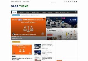 free website templates and free WordPress themes - Sara theme provides  WordPress Themes, HTML templates, and plugins, like Sara theme. another website that offers premium templates for sale.