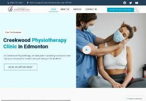 Creekwood Physiotherapy Clinic in Edmonton - At Creekwood Physiotherapy, we take pride in providing exceptional care that puts our patients comfort and well-being at the forefront.