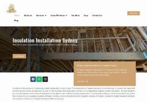 Insulation Company Sydney - The Insulation Company Sydney specializes in roof insulation,, floor insulation, and wall insulation