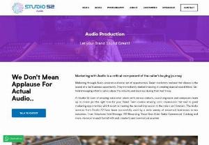 Studio52 Audio Production - On-hold messages, IVR, voice over, radio commercial, dubbing, we specialize in all aspects of audio production.