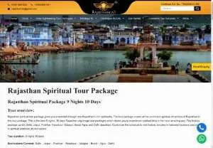 Screenshot of Rajasthan Spiritual Tour Package