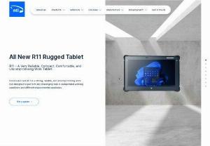 Durabook R11 Rugged Tablet - Durabooks new R11 is a strong, reliable, and uncompromising work tool designed to perform any challenging task in complicated working conditions and different environmental conditions.