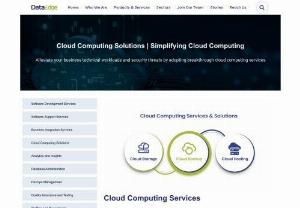 Cloud computing services in USA | Cloud Services - DataEdge,Being one of the top cloud computing consulting firms in the USA, our knowledgeable team can recommend the most appropriate cloud model as a service for your unique business needs.