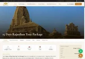 Screenshot of 15 Days Rajasthan Tour Package