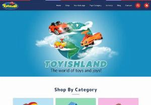 Toyishland | Toys Online Shopping in Pakistan - Toyishland is the ultimate online toy store in Pakistan! Your little ones will be thrilled and entertained for hours with a magical collection of toys for kids aged 2-10. And the best part? You can shop from the comfort of your own house! Say goodbye to the hassle of searching for quality toys for kids, and say hello to the fun and excitement of toys online shopping in Pakistan with Toyishland!
