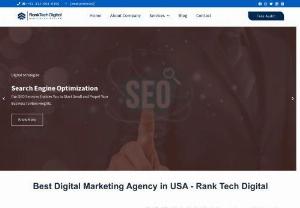 Best Digital Marketing Agency, India - Rank Tech Digital is one of the best digital marketing agency.