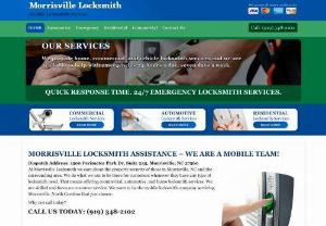 Morrisville Locksmith - You have just slammed your door shut and realized that your keys are dangling from the ignition! This can be a tragedy. Dont panic; call Morrisville Locksmith in Morrisville, NC instead. We have a great track record for providing our customers with the best quality of services possible. If youre in the market for a residential, commercial, automotive or emergency locksmith service in Morrisville, North Carolina, you can always rely on us.