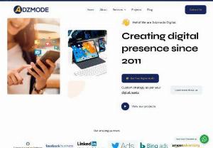 Adzmode - Adzmode is a leading digital marketing company in India that works for brand building and ROI optimization.