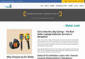 Professional Water Leakage Detection Services in Bangalore - Sanjana Enterprises - Looking for water leakage detection services in Bangalore? Our experts at Sanjana Enterprises offer reliable and efficient water leakage detection using thermal imaging technology. Detect hidden leaks in your property with our advanced equipment. Trust our experienced professionals to locate and repair leaks, ensuring the safety and integrity of your structure. Say goodbye to water damage worries and choose our trusted water leakage detection services in Bangalore. Contact us today!