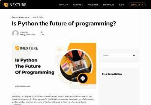 Is Python the Future of Programming? - Discover the potential of Python as the programming language of the future. Explore its versatility, simplicity, and wide range of applications, and learn why Python is paving the way for innovation and driving the future of programming.