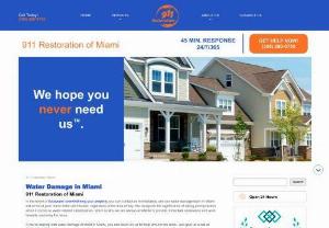 911 Restoration of Miami - 911 Restoration Miami: Your trusted source for 24/7 emergency restoration services in Miami, offering expert solutions for water, fire, mold, and disaster recovery.