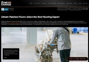 Obtain Flawless Floors: Select the Best Flooring Expert - Epoxy flooring contractors can masterfully revamp your space with stunning floor coatings like epoxy, polyaspatic or polyurea. Unlock flooring elegance today!