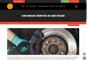 Screenshot of Car Brake Service