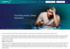 Post-Traumatic Stress Disorder (PTSD) Treatment in Mumbai - Are you struggling with post-traumatic stress disorder (PTSD)? Samarpan Health offers transformative therapy for PTSD to help you reclaim your life and find peace. Our specialized treatment approach helps you reclaim your life, fostering resilience and growth. Samarpan Health helps you on your journey to healing and resilience. Our experienced therapists understand the challenges you face and provide personalized PTSD treatment tailored to your needs. Take the first step towards healing...
