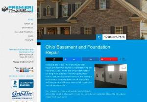 Premier Wall Anchor & Waterproofing - Premier Wall Anchor & Waterproofing offers affordable, quality foundation repair, basement wall repair, bowing basement walls, and basement waterproofing across Akron, Cleveland and Northeast Ohio.
