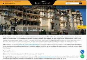 Udaipur Tour Packages From Ghaziabad - Udaipur Tour Packages from Ghaziabad, Ghaziabad to Udaipur tour package, Book Udaipur packages from Ghaziabad at best price by Rajasthan Cab.  
