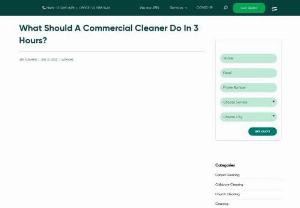 What Should A Commercial Cleaner Do In 3 Hours? - For instance, most commercial cleaning companies charge on an hourly basis. That means the longer they work, the higher they charge. That is why you must have an idea of what they can do within a given timeframe. In this article, we will look at what a standard 3 hours commercial cleaning looks like and what it entails.