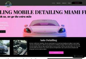 Evolving Mobile Detailing - we are a mobile auto detailing servicing in Miami FL, and close cities. Services from in depth detailing, to interior/exterior, ceramic coating, paint correction, clay/seal, and odor removal.