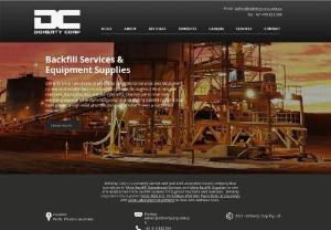 Doherty Corp - Doherty Corp specialises in providing operational services and equipment to new and established mine backfill systems throughout Australia and overseas.