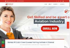 Best Aviation Academy in Chennai  Aviation Training Institute Near me - Join First Fly Aviation Academy, the top aviation academy in Chennai. Prepare for a successful career in the airline industry. Contact us at 7550289600