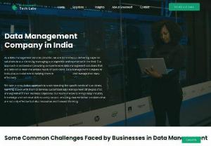 Data Management Company in India - Data Management Service is a comprehensive solution designed to efficiently handle an organization's data throughout its lifecycle. It encompasses a range of processes, including data collection, storage, processing, analysis, and secure disposal. This service ensures data integrity, accuracy, and accessibility, enabling businesses to make informed decisions based on reliable information. With advanced technologies and robust security measures, it safeguards sensitive data from...