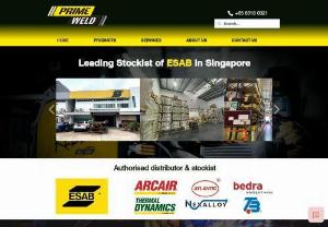 Prime-Weld Distrilogistic Pte Ltd - As the leading distributor of ESAB in Singapore, we stock a wide variety of welding consumables and equipment for MIG, TIG, MMA, FCAW & SAW. Having decades of welding experience coupled with our products, we offer efficient and effective solutions for your everyday welding needs.