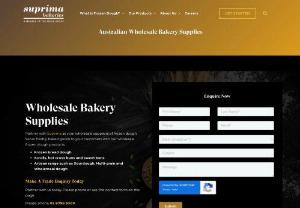 Australian bakery supplies - Partner with Suprima for Australian bakery supplies and frozen dough. Serve freshly baked goods to your customers with our wholesale frozen dough products and supplies. We are passionate about our products, and offer personalised advice on all of our products.