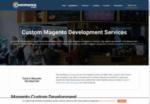 Magento 2 Development Agency - Thecommerceshop - The Commerce Shop team is dedicated to developing custom Magento solutions that help increase customer engagement and sales. Contact our Magento developers!