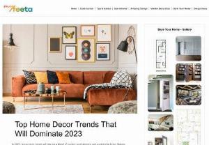 Top Home Decor Trends That Will Dominate 2023 - Earthy color palettes, featuring warm tones and soothing neutrals, will create a calming ambiance.
