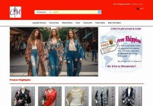 CM Style Fashion - Online fashion shop sells women's clothing including blouses, kimono, poncho etc. Ship to worldwide.