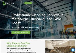 House Cleaning Company in Melbourne - If youre looking for a premium house cleaning company in Melbourne, then look no further than CarePlus Cleaning Solutions. Our team of highly trained cleaning technicians can provide a full range of house cleaning services in Melbourne to ensure your house is always clean, tidy, and hygienic. Contact CarePlus for the best house cleaning Melbourne solutions.
