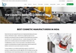 Top Cosmetic Manufacturers In India - Top Cosmetic Manufacturers In India We at HCP Wellness Cosmetic are the Best Cosmetic Manufacturers In India, offers quality range of herbal cosmetic products.