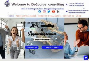 DeSource consulting service private limited - An engineering consulting firm, with focus on HR staffing solution and Engineering service organization.