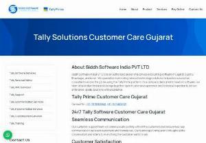 Tally Prime Customer Care Number Gujarat - Get instant help for Tally Prime at Gujarat&#39;s Customer Care! Call now. your go-to solution for all Tally Prime queries! 