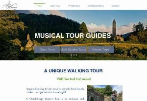 Glendalough Musical Tour Guides - We offer music tours of Glendalough's Monastic site and the surrounding valley. Also available is our audiotour which independetly guides you through Glendaloughs history and monuments.