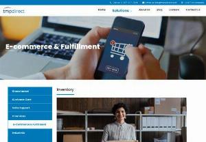 E-Commerce BPO | E-Commerce Outsourcing| TMP Direct - TMP Direct comprehends that each client is novel and has different inclinations. We serve in various fields like E-Commerce BPO and E-Commerce Outsourcing in NJ.