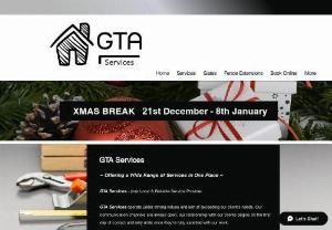 GTA Services - At GTA Services, we offer a wide variety of services including fence and gate installation, home maintenance, gardening, home cleaning, shed and flat pack assembly, construction work.