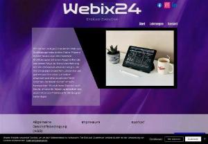 Webix24 - WebXpert: Perfect web design, creative solutions and first class service. Discover the best for your online business.