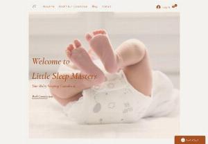 Little Sleep Masters - Baby and toddler certified sleep consultant, offering 1 to 1 consultations and online classes for parents.