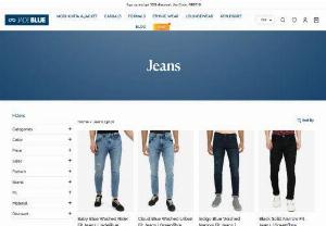Jeans For Men - Buy denim jeans for men online in India at JadeBlue. Explore the latest collection of denim jeans in different colors, fits at JadeBlue.