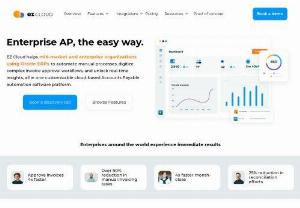 Best AP Automation Software for Small Business - EZ Cloud is a cloud based AP automation software for small business which makes the entire invoice processing hassle free.