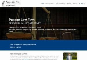 Pascoe Law Firm - Pascoe Law Firm is a personal injury law firm in Galveston County providing legal representation for car accident victims in League City, Webster, and surrounding TX areas. Our experienced team handles a wide range of accident claims and is dedicated to fighting for the best possible outcome for your case through settlement, trial, mediation, or arbitration. Contact us for a free case evaluation.