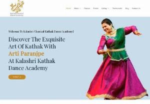 Best Kathak Classical Dance Academy in Thane, Mumbai - Learn Kathak at finest dance academy in Thane, Mumbai. Experience the essence of classical dance with expert guidance and enriching lessons.