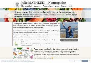 Julie MATHEUDI (EI) - Hello, I am a naturopath passionate about biology  and Nature    I offer naturopathy sessions by videoconference from Monday to Friday.  I help my clients who feel tired, overworked and exhausted to reduce the impact of the permanent TO-DO-LIST on their daily life.  Thanks to my knowledge and strong experience as a laboratory technician in a university hospital, I help you understand the causes of your fatigue and find natural solutions to regain your energy and vitality.