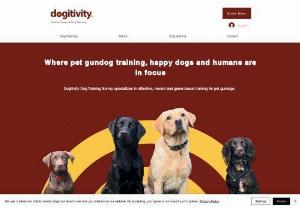 Dogitivity - Where pet gundog training, happy dogs and humans are in focus. Dogitivity dog training Surrey specializes in effective, reward and game-based training for pet gundogs.  Tailored 1:1 dog training sessions in the comfort of your home.