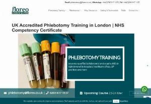 Phlebotomy Course | Phlebotomy Training Courses in London - Level 3 Accredited Phlebotomy Course in London for All Backgrounds. Live Bloods Clinical Experience at NHS leading to NHS Competency in Phlebotomy