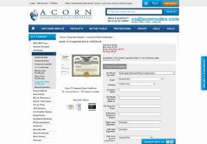 Goes 73 Corporate Stock Certificate | Acorn Sales - Corporate Stock certificates represent ownership stakes in a corporation or business. To ensure the utmost quality in your documentation, it&#39;s crucial to entrust the printing to experts who understand its significance.